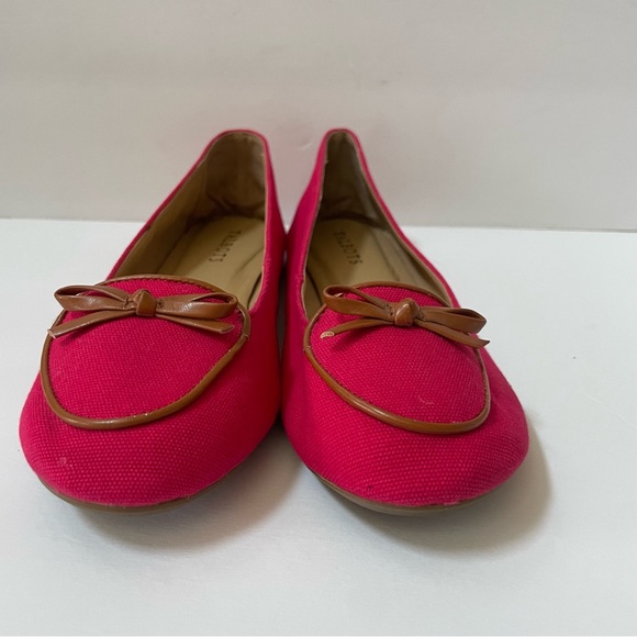Talbots Hot Pink Fabric Ballet Slipper Size 8.5 - Picture 2 of 14